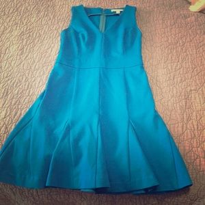 Beautiful teal blue banana republic dress